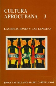 Front cover of Cultura afrocubana by Jorge Castellanos