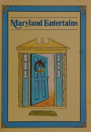 Front cover of Maryland entertains by American Cancer Society. Maryland Division