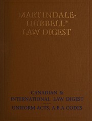 Cover of Martindale-Hubbell Law Directory 1991 by Martindale-Hubbell
