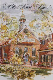 Front cover of With heart & hand by N.C.). Women's Fellowship Home Moravian Church (Winston-Salem