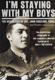 Front cover of I'm staying with my boys by Jim Proser