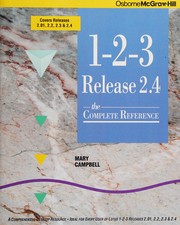 Front cover of 1-2-3 2.4 by Mary V. Campbell