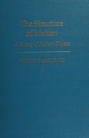 Front cover of The structure of matter by Stephen Gasiorowicz