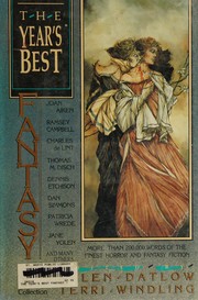 Front cover of The Year's Best Fantasy--Second Annual Collection by Ellen Datlow
