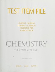 Front cover of Chemistry by Joseph P. Laurino