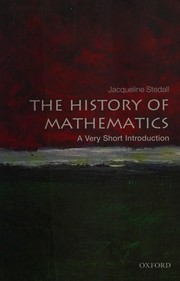Front cover of The history of mathematics by Jacqueline A. Stedall