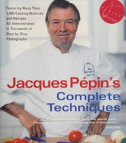 Cover of Jacques Pepin's complete techniques by Jacques Pépin