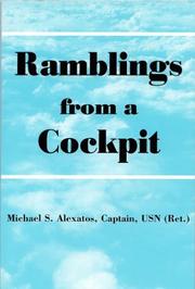 Front cover of Ramblings from a cockpit by Michael S. Alexatos