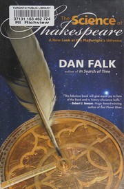 Front cover of The science of Shakespeare by Dan Falk
