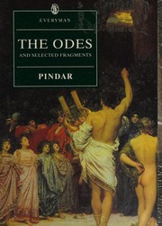 Cover of The odes and selected fragments by Pindar