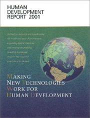 Cover of Human Development Report 2001 by United Nations Development Programme (UNDP)
