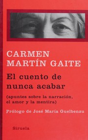 Cover of El cuento de nunca acabar by Carmen Martín Gaite