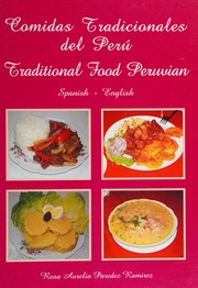 Front cover of Comidas tradicionales del Perú by Rosa Aurelia Paredez Ramirez