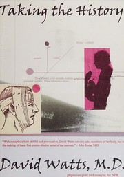 Cover of Taking the History by David Watts M.D.