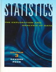 Cover of Statistics by Jay L. Devore