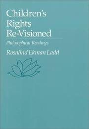 Front cover of Children's Rights Re-Visioned by Rosalind Ekman Ladd