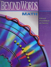 Cover of Beyond words, math by Alan K. Garinger