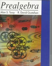 Front cover of Prealgebra by Alan S. Tussy