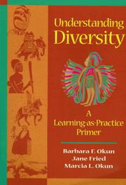 Cover of Understanding diversity by Barbara F. Okun