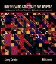 Cover of Interviewing strategies for helpers by L. Sherilyn Cormier