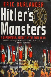 Cover of Hitler's monsters by Eric Kurlander
