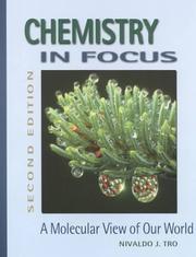 Front cover of Chemistry in focus by Nivaldo J. Tro