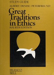 Front cover of Great traditions in ethics by Erwin J Franco