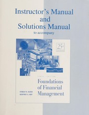 Cover of Ri Im Found Financial Mgmt by Block-Hirt