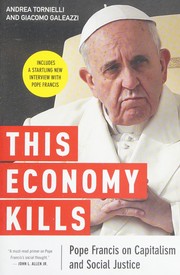 Front cover of This economy kills by Andrea Tornielli