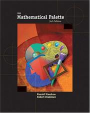 Cover of The mathematical palette by Ronald Staszkow