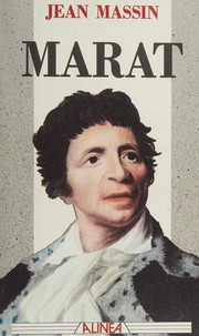 Cover of Marat by Jean Massin