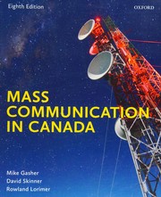 Front cover of Mass Communication in Canada by Rowland Lorimer