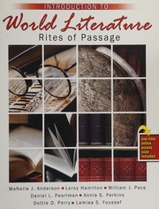 Front cover of Introduction to World Literature by Wanelle Anderson