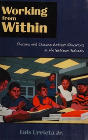 Cover of Working from within by Luis Urrieta