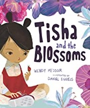 Cover of Tisha and the Blossoms by Wendy Meddour