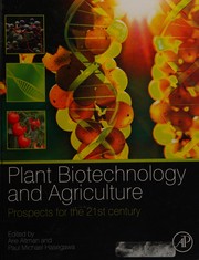 Front cover of Plant biotechnology and agriculture by A. Altman