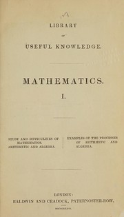 Front cover of Library of useful knowledge by Society for the Diffusion of Useful Knowledge