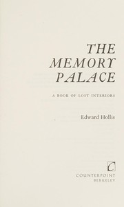 Cover of Memory Palace by Edward Hollis