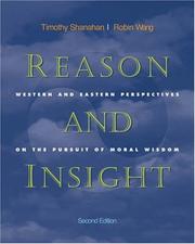 Cover of Reason and insight by Timothy Shanahan