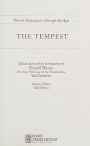Cover of The tempest by Neil Heims