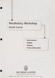 Front cover of Assessment Vocabulary Workshop Tests Fourth Course by Emily G. Shenk