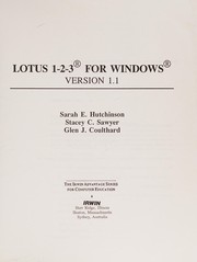 Front cover of Lotus 1-2-3 for Windows, version 1.1 by Hutchinson