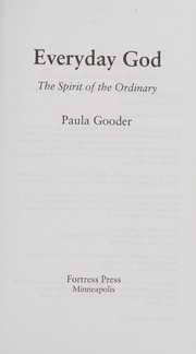 Cover of Everyday God by Paula Gooder