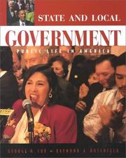 Front cover of State and local government by George H. Cox