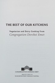 Front cover of The best of our kitchens by Congregation Dorshei Emet