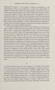 Front cover of TURKISH TURN IN CONTEMPORARY GERMAN LITERATURE: TOWARD A NEW CRITICAL GRAMMAR OF MIGRATION by LESLIE A. ADELSON