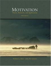 Cover of Motivation by Herbert L. Petri