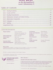 Front cover of Test Best Mat8 C (Test Best Mat8) by Steck-Vaughn Company