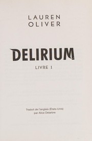Cover of Delirium by Lauren Oliver