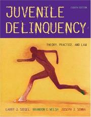 Cover of Juvenile Delinquency by Larry J. Siegel